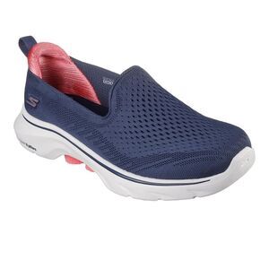 Skechers Womens/Ladies Go Walk 7 - Vina Sneakers / Navy/Coral
